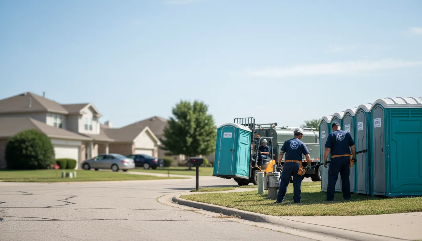 Porta Potty Rental in Hollister, MO near me